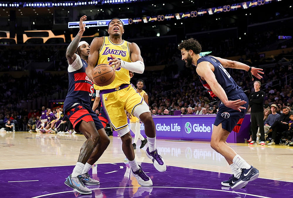 Los Angeles Lakers Vs Washington Wizards NBA basketball-Rui Hachimura