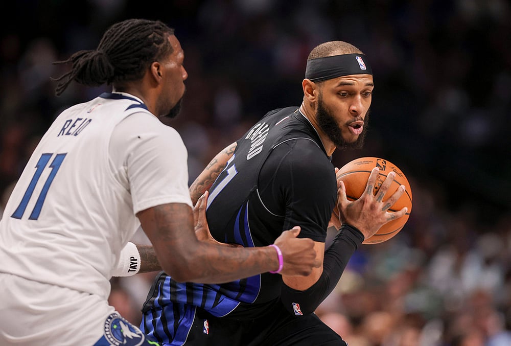 Dallas Mavericks Vs Minnesota Timberwolves NBA Basketball-Daniel Gafford 