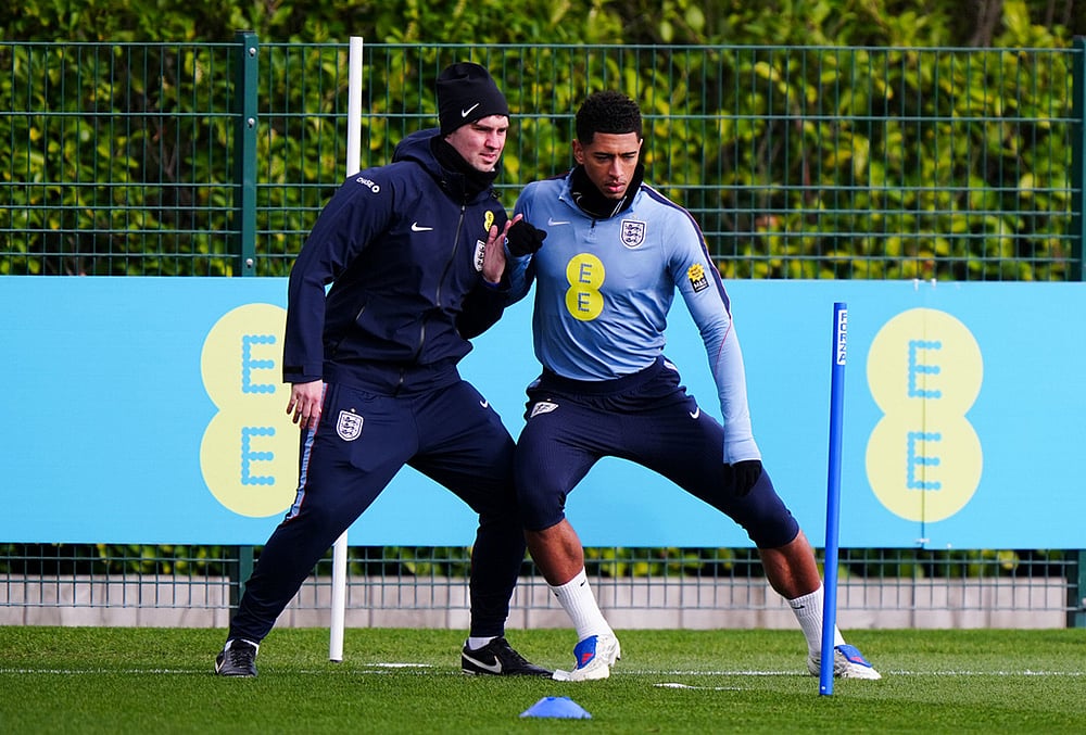 England vs Japan friendly 2026 Three Lions training session-Jude Bellingham