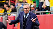 'They Played A Good Game': Carlo Ancelotti Praises India’s Defence After Brazil’s Win in Historic Kolkata Friendly | Photo: FILE : Brazil's head coach Carlo Ancelotti