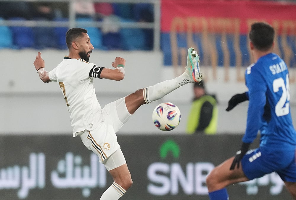 Serbia vs Saudi Arabia International soccer Friendly-Salman Al Faraj