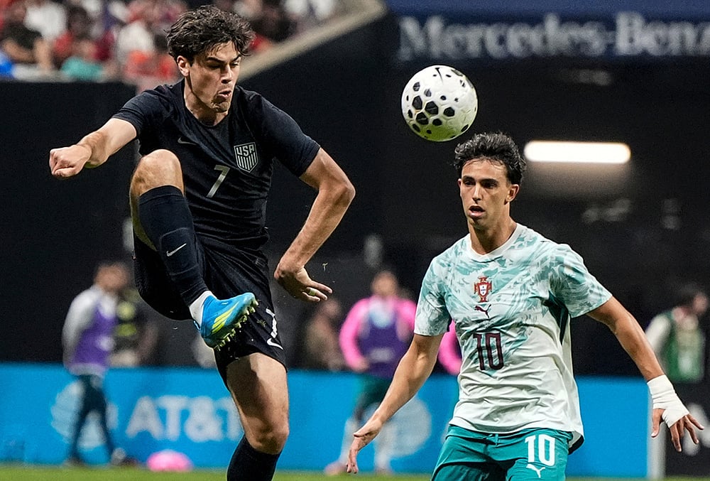 USA Vs Portugal FIFA International Friendly-USAs Gio Reyna