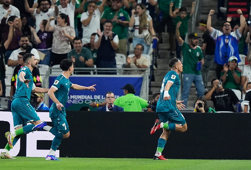 Iraq vs Bolivia World Cup playoff final-Iraqs Ali Al-Hamadi