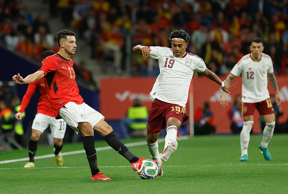 Spain Vs Egypt FIFA International Friendly-Spains Lamine Yamal