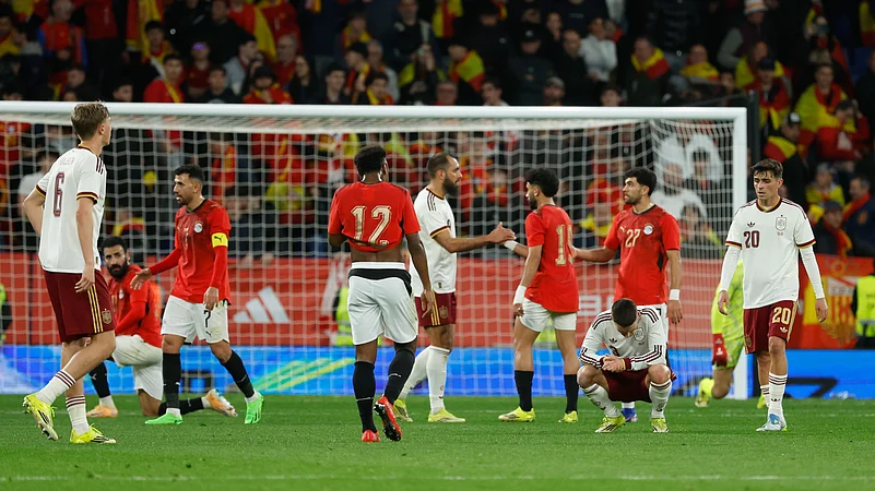 Spain vs Egypt FIFA International Friendly 2026 Anti-muslim chants home crowd video