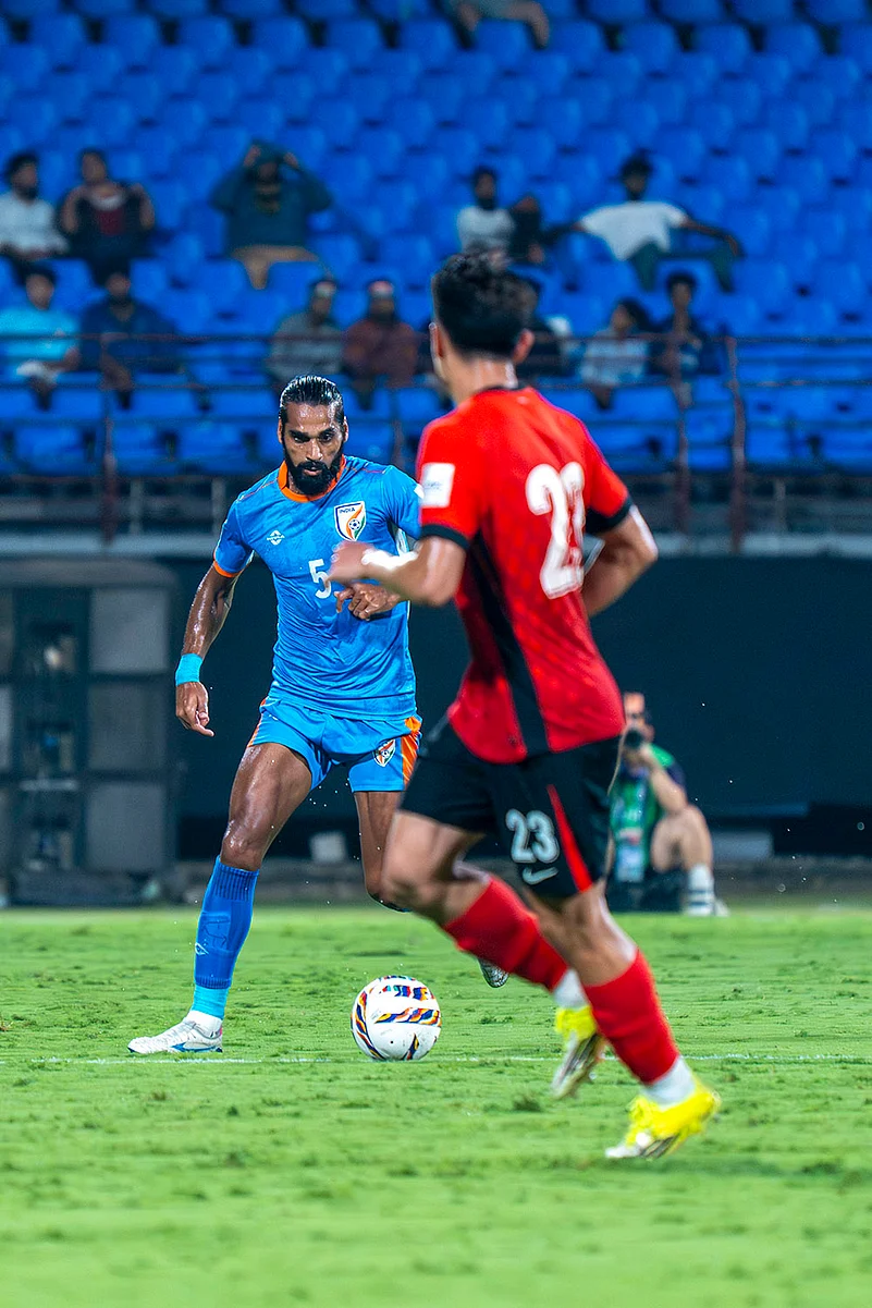 India Vs Hong Kong, AFC Asian Cup 2027 Qualifiers Indias Sandesh Jhingan
