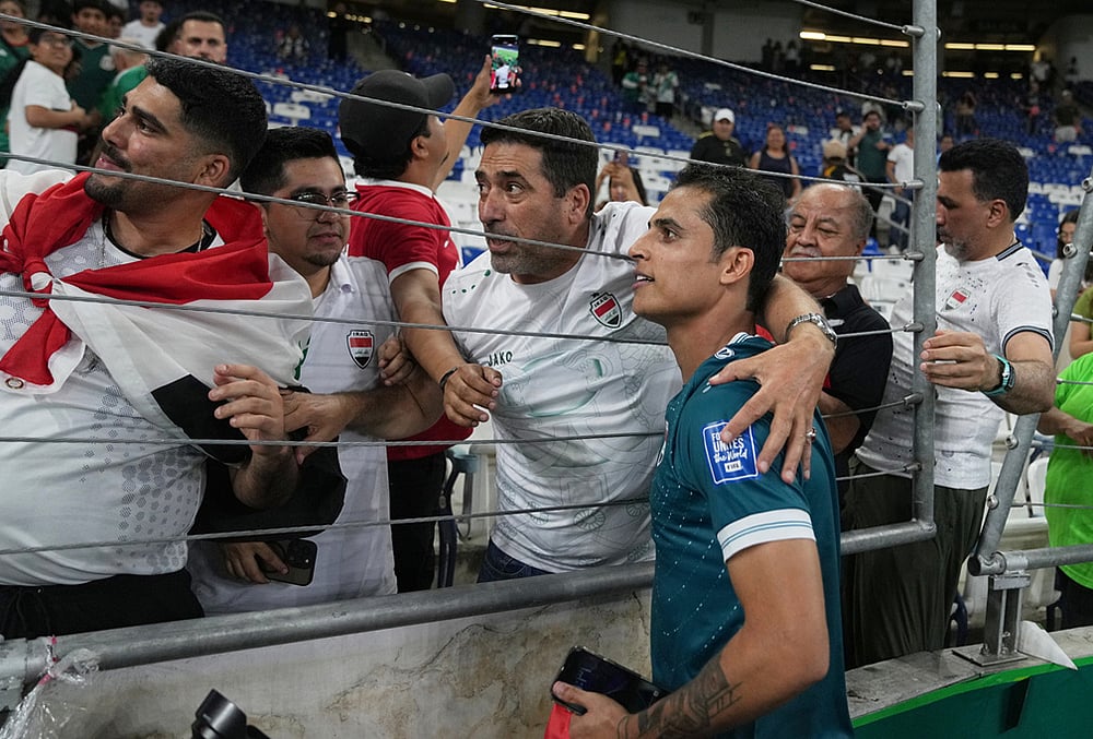 Iraq vs Bolivia World Cup playoff final-Iraqs Ibraham Bayesh