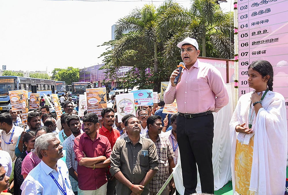 TN polls: EVM introduction to first time voters