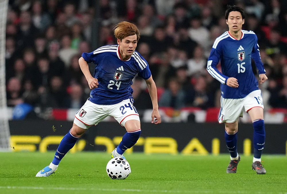 England Vs Japan FIFA International Friendly-Japans Kaishu Sano