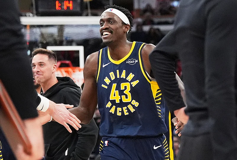 Chicago Bulls Vs Indiana Pacers NBA basketball-Pascal Siakam