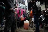 | Photo: AP/Mukhtar Khan : Centre Cracks Down on Industries Buying Fuel From Retail Petrol Pumps