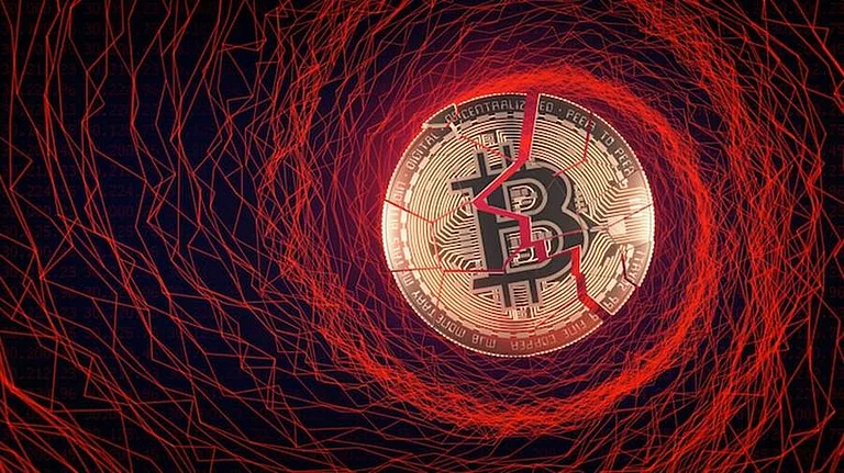 Bitcoin logo - null