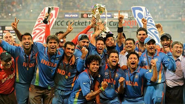 On This Day, April 2, 2011
India ended a 28-year wait and won the ICC Cricket World Cup for the second time at the Wankhede Stadium. - X/@YUVSTRONG12