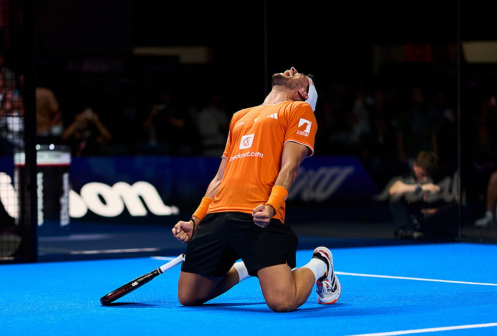 Alejandro Galan during the finals of the Miami Premier Padel P1, United States on March 29, 2026. - | Photo: Premier Padel / Red Bull Content Pool
