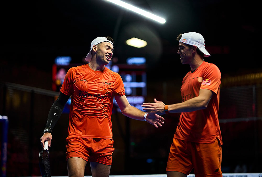 Miami Premier Padel P1-Leandro Augsburger and Juan Lebron