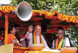 PTI; Representative image : Addressing the party’s prospects ahead of the second phase of voting, the Home Minister expressed confidence that the BJP is on track to secure a majority.