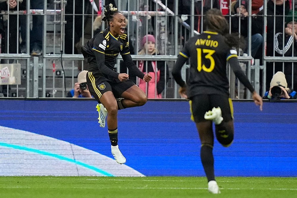Womens Champions League Quarterfinal Second Leg Soccer Match: Manchester United vs Bayern Munich