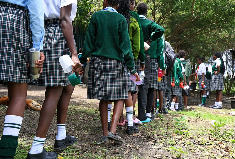 Teenage mother education Kenya
