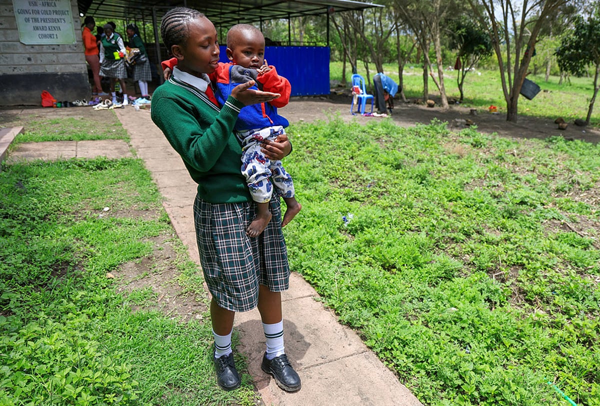 Photo story teenage pregnancy Kenya