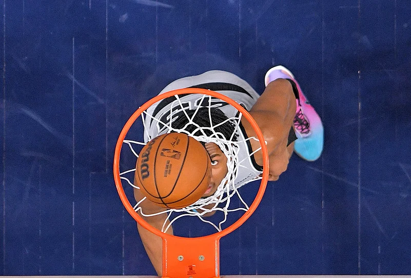LA Clippers Vs San Antonio Spurs nba basketball-Harrison Ingram