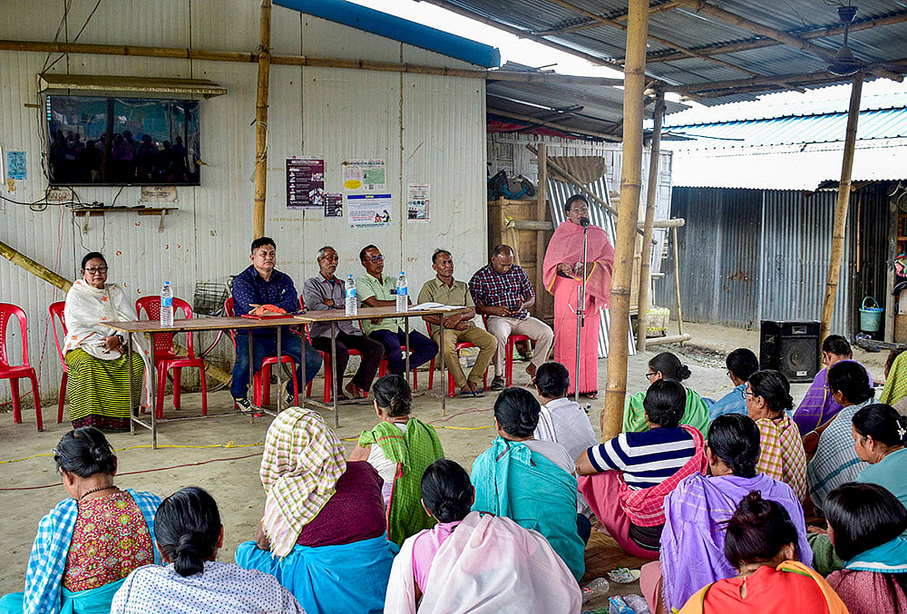 Protest meeting in Imphal