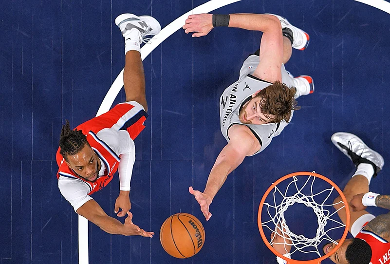 LA Clippers Vs San Antonio Spurs nba basketball-Darius Garland
