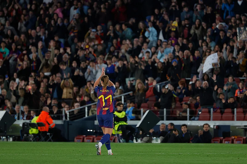 Barcelona vs Real Madrid Womens Champions League soccer-Alexia Putellas