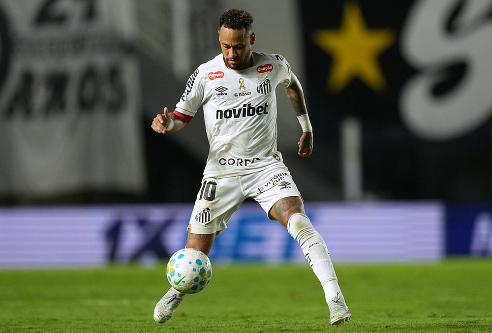 Santos FC Vs Clube Do Remo Campeonato Brasileiro Serie A match-Santos Neymar 