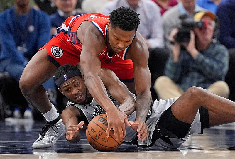 LA Clippers Vs San Antonio Spurs nba basketball-Bennedict Mathurin