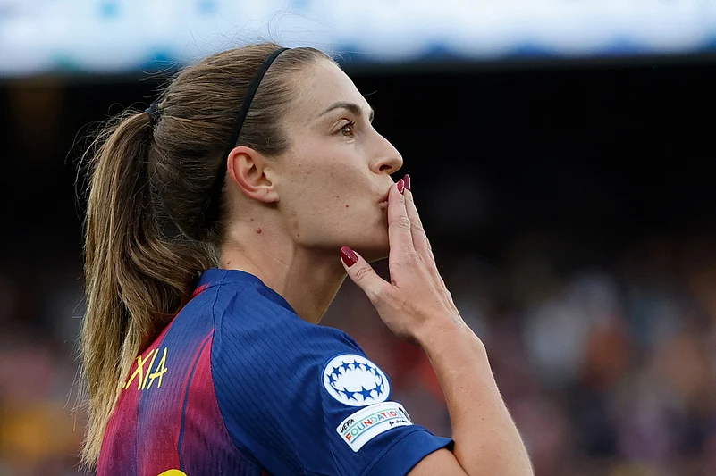 Barcelona vs Real Madrid Womens Champions League soccer-Alexia Putellas