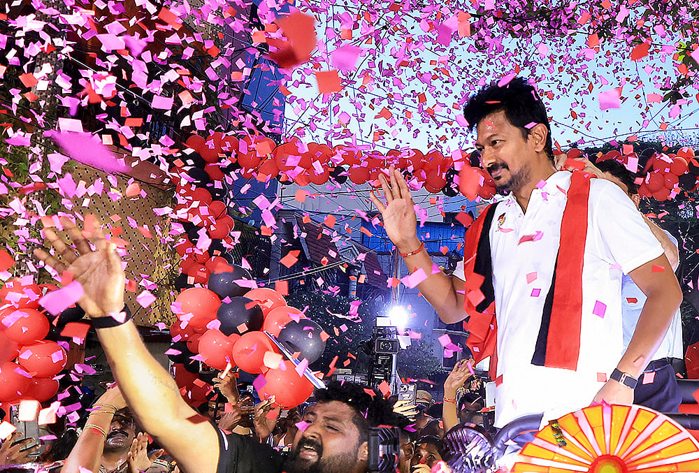 TN polls: Udhayanidhi Stalin campaigns