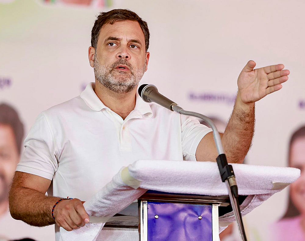 Leader of Opposition in Lok Sabha and Congress leader Rahul Gandhi    - | Photo: @INCIndia/X via PTI 