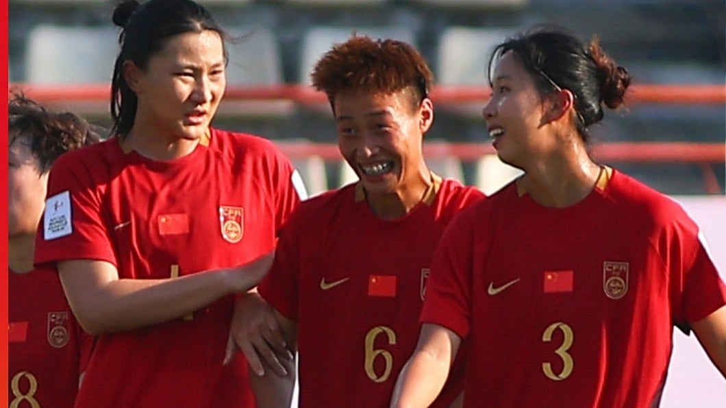 China U-20 team after their 3-0 win over Vietnam in the AFC Women's Asian Cup 2026 in Thailand - Instagram | AFC Women's Football