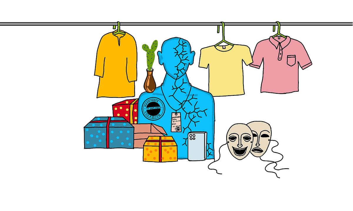 Happiness Paradox, Revisited - Artwork by Anurpiya