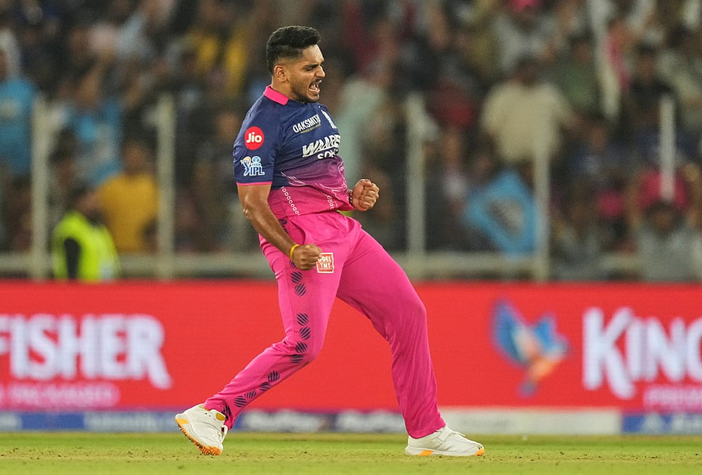 IPL 2026  GT vs RR Indian Premier League cricket match-Tushar Deshpande 