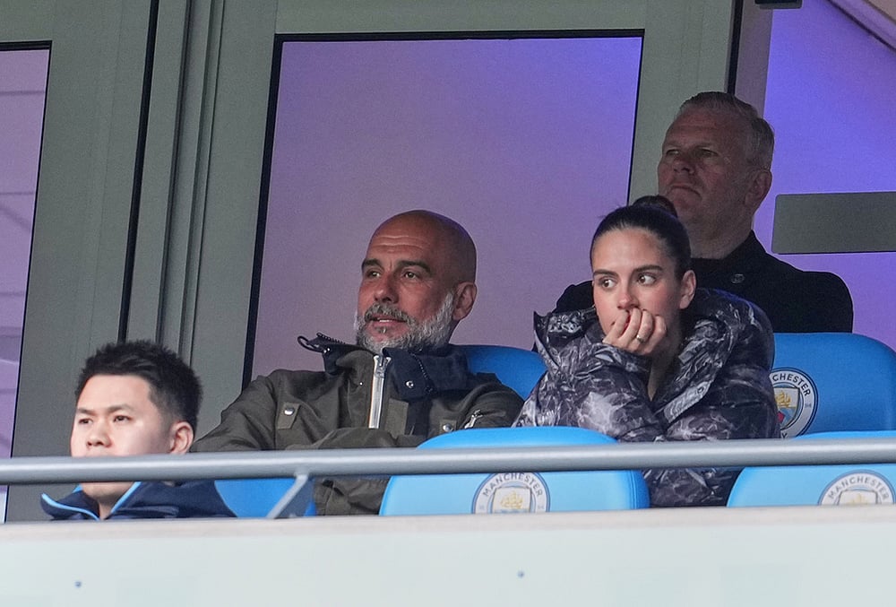 Manchester City and Liverpool Britain FA Cup Soccer-Pep Guardiola