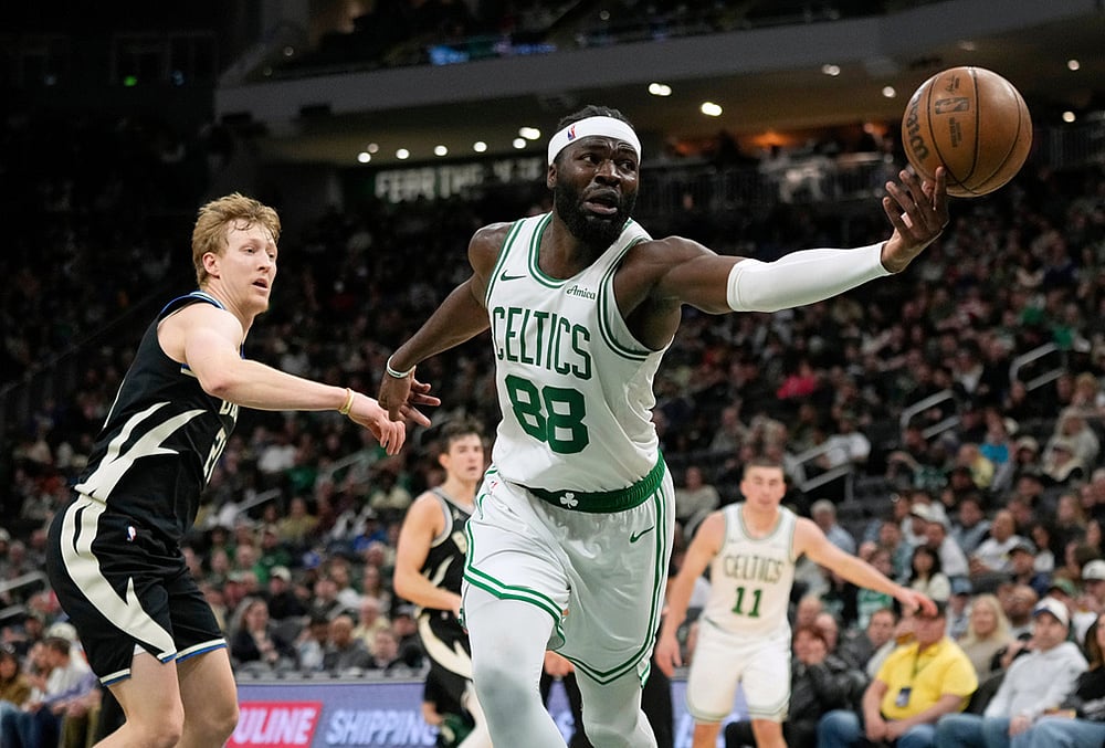 Milwaukee Bucks Vs Boston Celtics NBA basketball-Neemias Queta