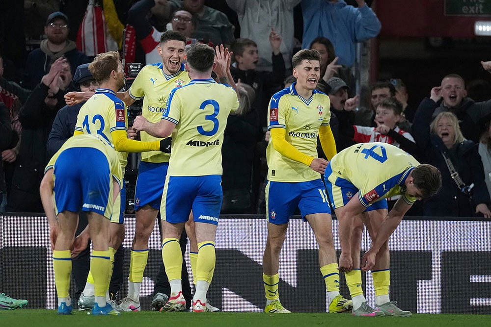 Britain FA Cup Soccer: Arsenal vs Southampton