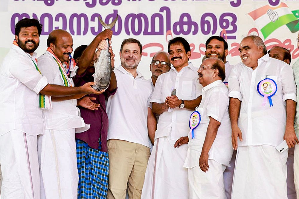 Kerala polls: Rahul Gandhi at public meeting