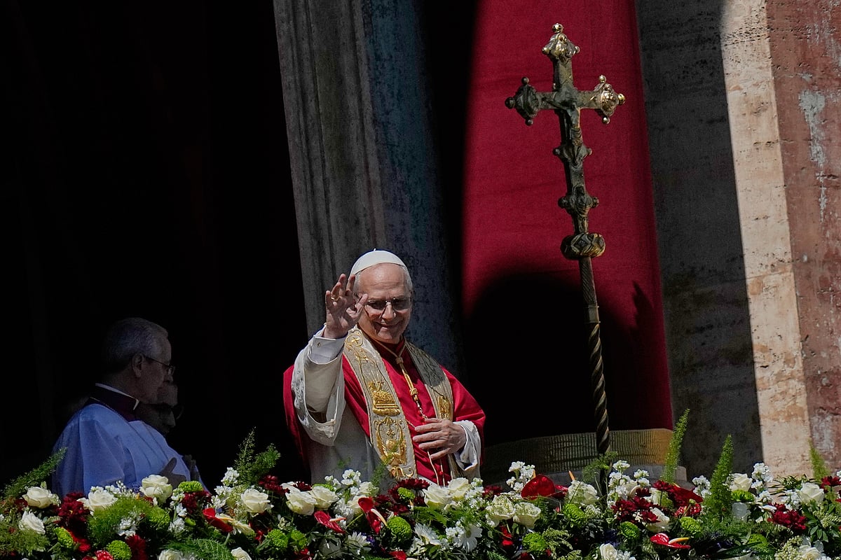 Pope Leo declined to engage in a direct debate with Trump but reaffirmed his commitment to opposing armed conflict - AP/Alessandra Tarantino