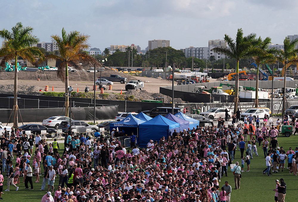 MLS Inter Miamis first MLS soccer match in Nu Stadium-Nu Stadium