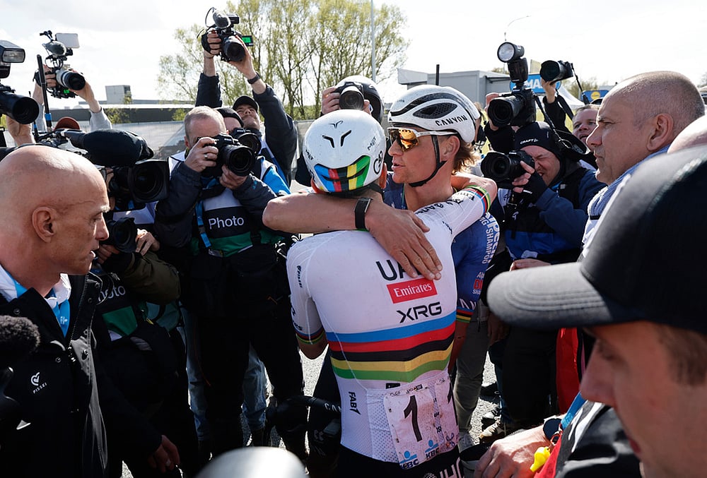 Belgium Tour of Flanders cycling race 2026 photos-Tadej Pogacar