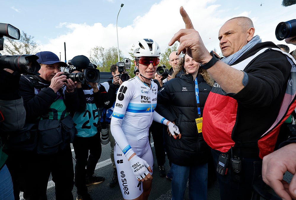 Belgium Tour of Flanders cycling race 2026 photos-Netherlands Demi Vollering