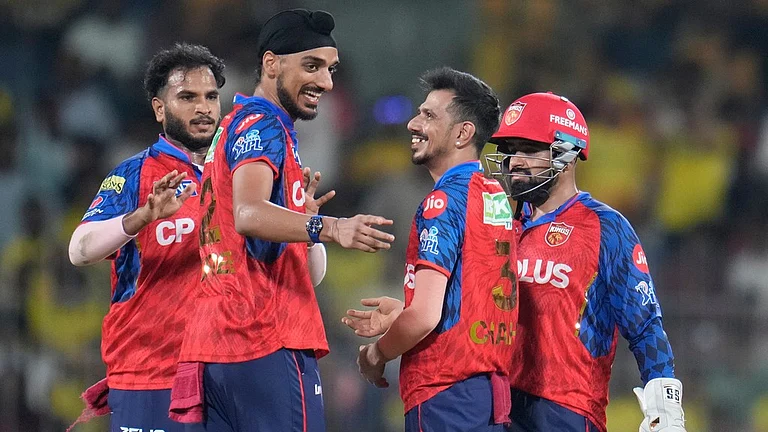 Punjab Kings beat Chennai Super Kings by five wickets in their previous Indian Premier League match. - Photo: AP