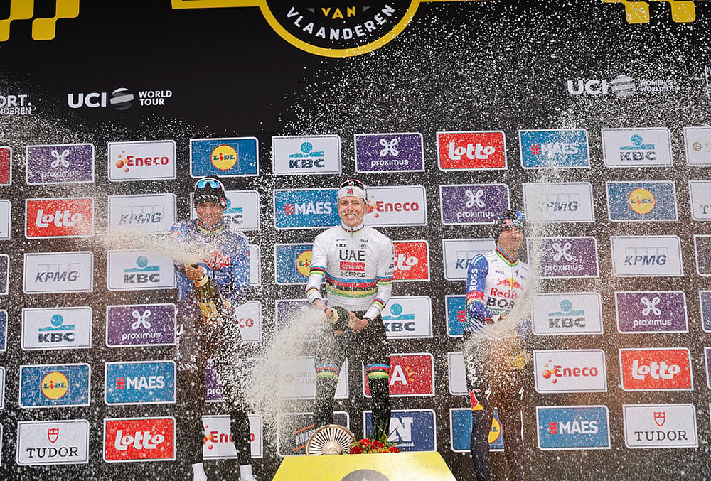 Belgium Tour of Flanders cycling race 2026 photos-Slovenias Tadej Pogacar