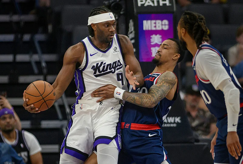 Sacramento Kings Vs LA clippers NBA photo gallery-Precious Achiuwa