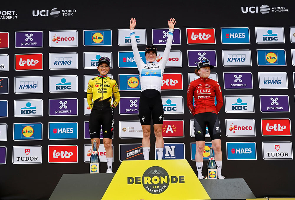 Belgium Tour of Flanders cycling race 2026 photos-Demi Vollering