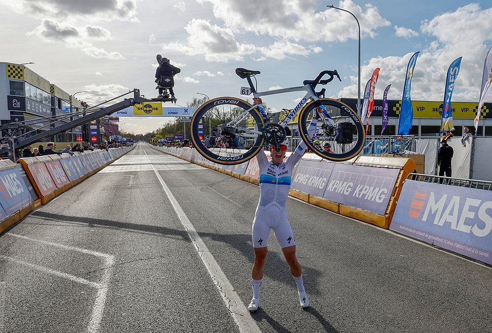 Belgium Tour of Flanders cycling race 2026 photos-Netherlands Demi Vollering