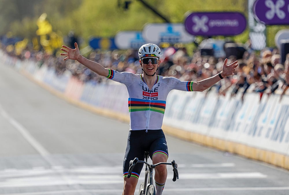 Belgium Tour of Flanders cycling race 2026 photos-Slovenias Tadej Pogacar