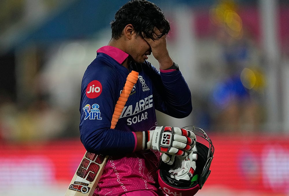 RR vs MI Indian Premier League match photos- Vaibhav Sooryavanshi